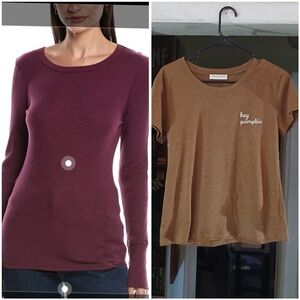 4-30$ Michael Stars and 78and Sunny Shirt Bundle XS/S